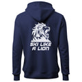 Skilöwen Hoodie " Dunkelblau Löwe" Kinder